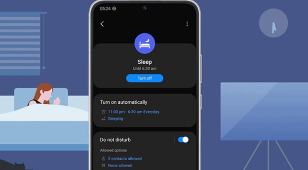 mode feature on samsung one ui 5