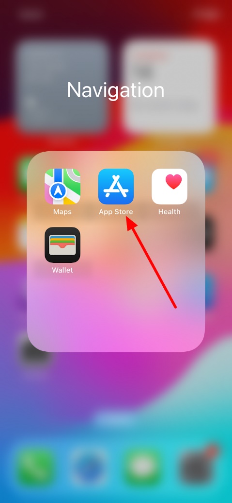 check home screen folders