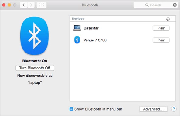 how to pair mac and android phone