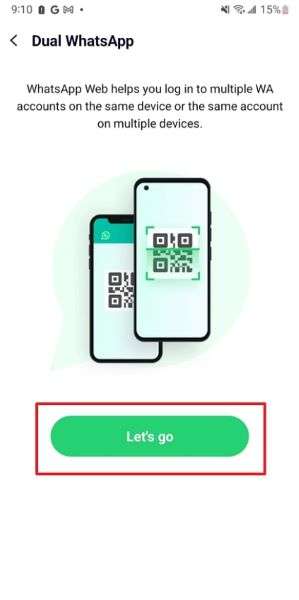 scan qr to connect devices