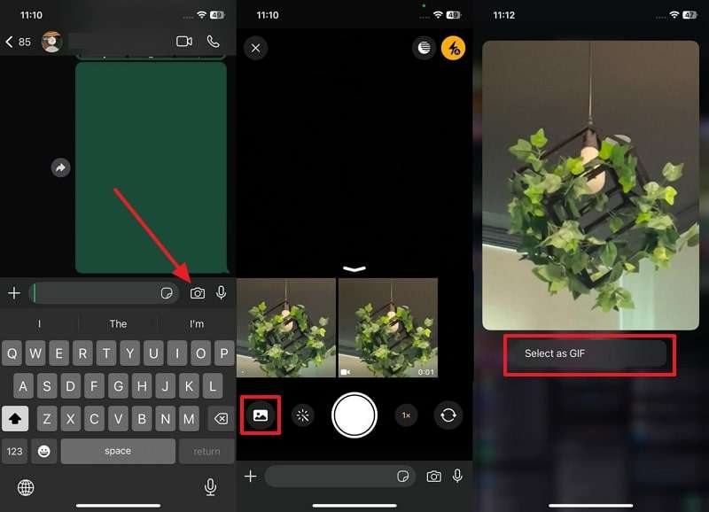continue to select as gif