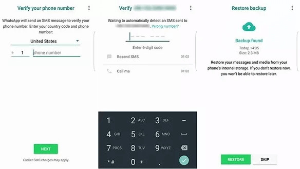 verify whatsapp