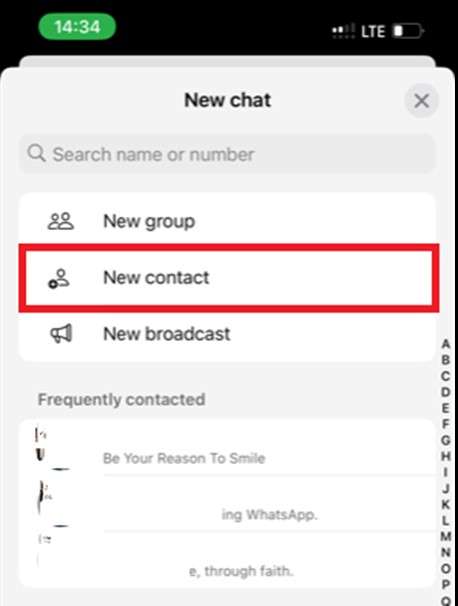 whatsapp chat window